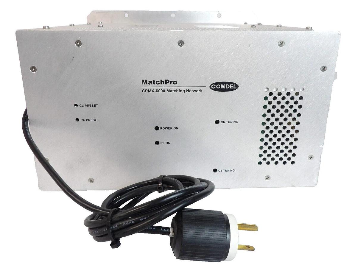Used CPMX6000 Comdel FP2849RA MatchPro RF Match AMAT 0190-41686 Working Surplus