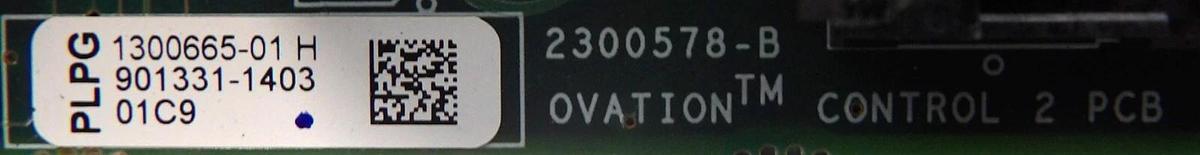 Used AE Advanced Energy 2300578-B Ovation Control 2 PCB 1300665-01 Working Surplus