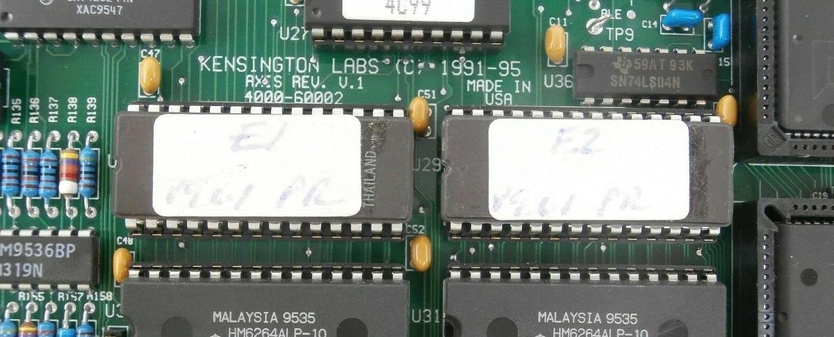 Used Kensington Laboratories 4000-60002 X-Axis PCB Card V.1 v9.61 PR Working Surplus