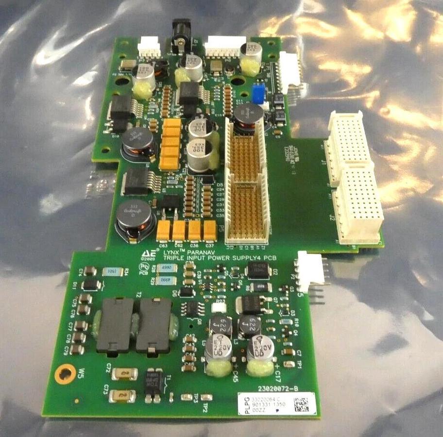 Used AE Advanced Energy 33020064 C Triple Input Power Supply PCB Working Surplus