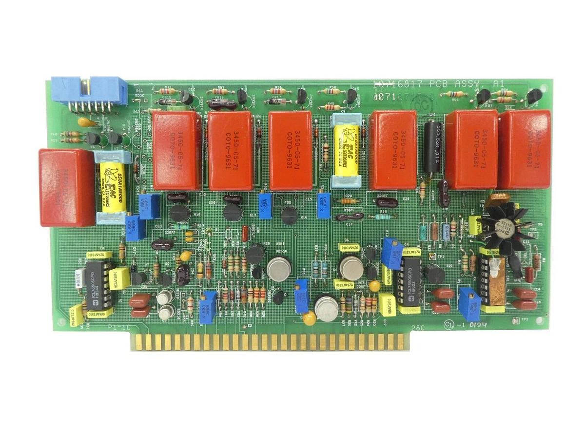 Used Varian Semiconductor VSEA 10716817 A1 PCB Card Working Surplus