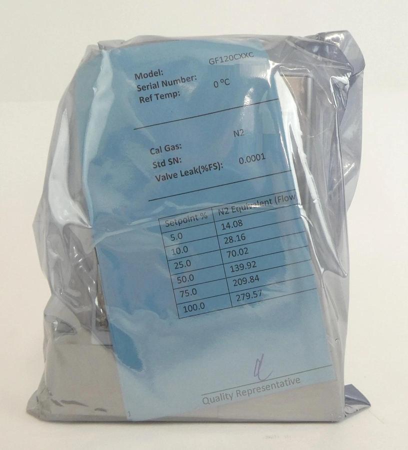 Brooks Instrument GF120C-102774 Mass Flow Controller MFC 100 SCCM N2 New