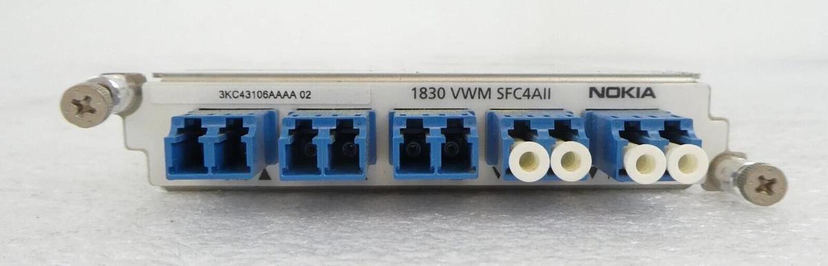 Used Nokia 3KC43106AAAA 02 1830 VWM SFC4AII Versatile WDM Module Lot of 6 Working