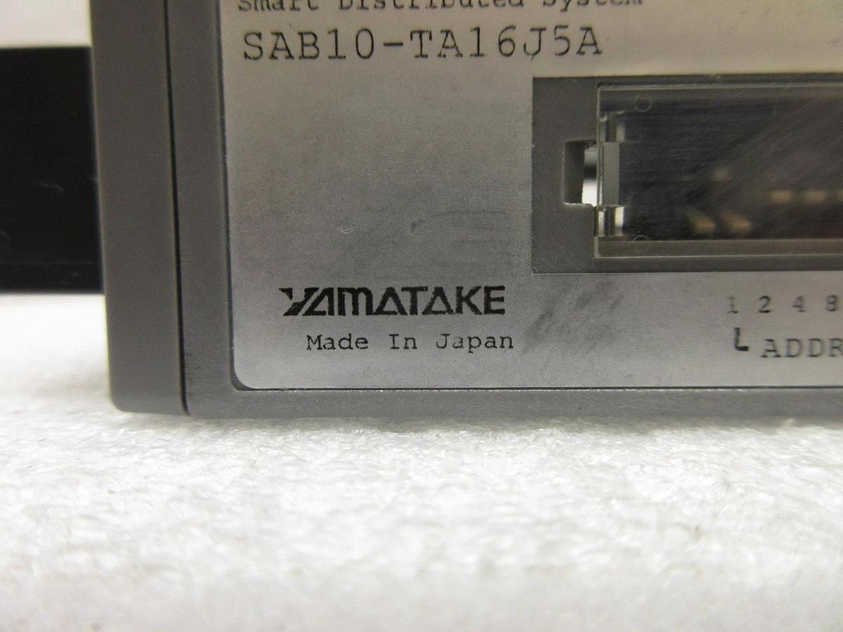 Used Yamatake SAB10-TA16J5A Smart Distributed System Nitto Denko MA3000-II Used