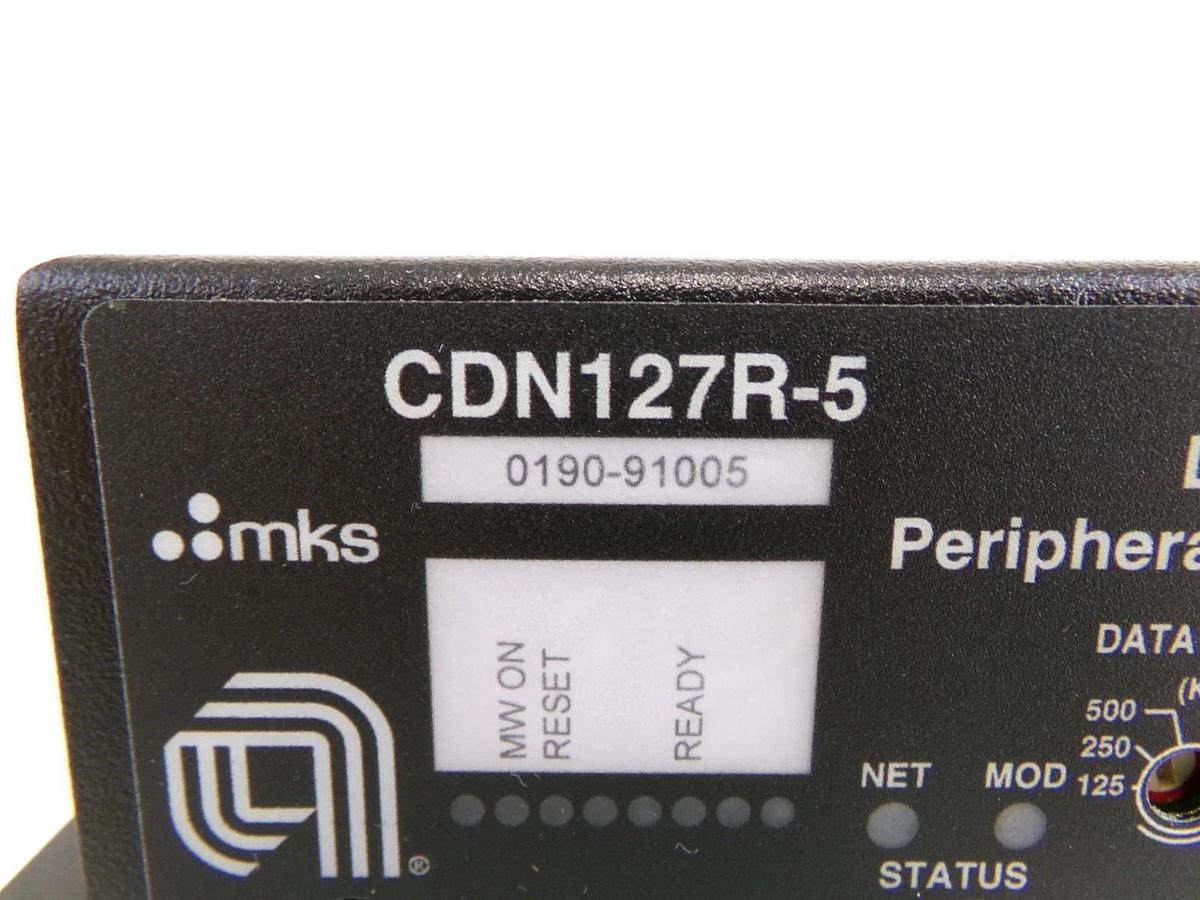 MKS Instruments CDN127R-5 DeviceNet Peripheral Adaptor AMAT 0190-91005 New