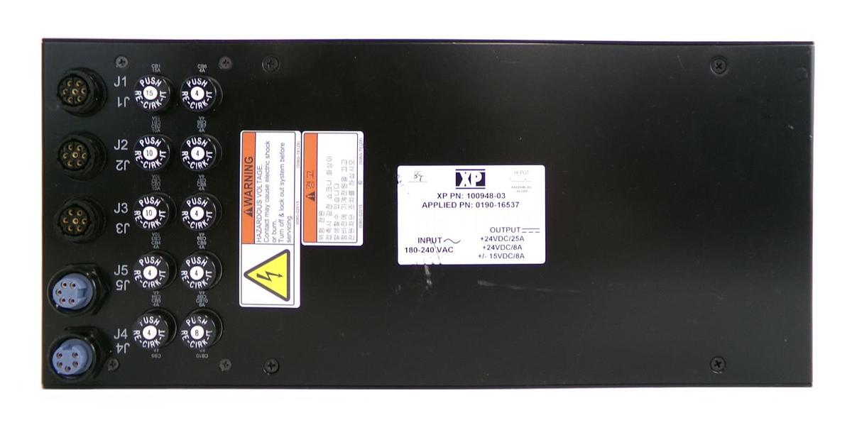 Used XP Power 100948-03 Power Supply AMAT Applied Materials 0190-16537 Working Spare