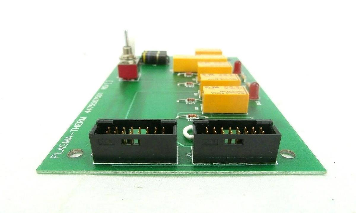 Used Plasma-Therm 4475507501 Relay Board PCB SLR 770/770MF Working Spare