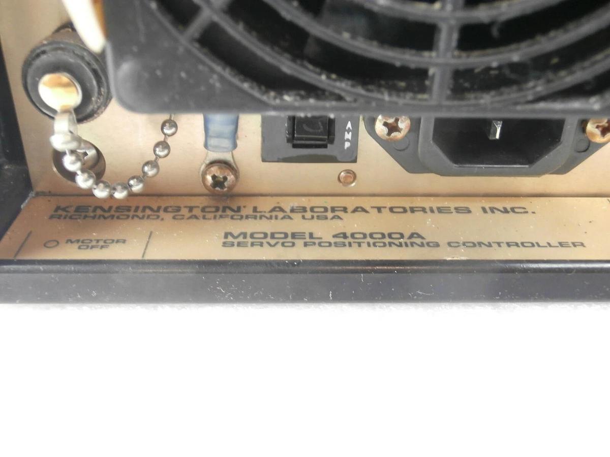 Used Kensington 4000A Servo Positioning Controller TTL/RH Quaestor Q5 Working Surplus