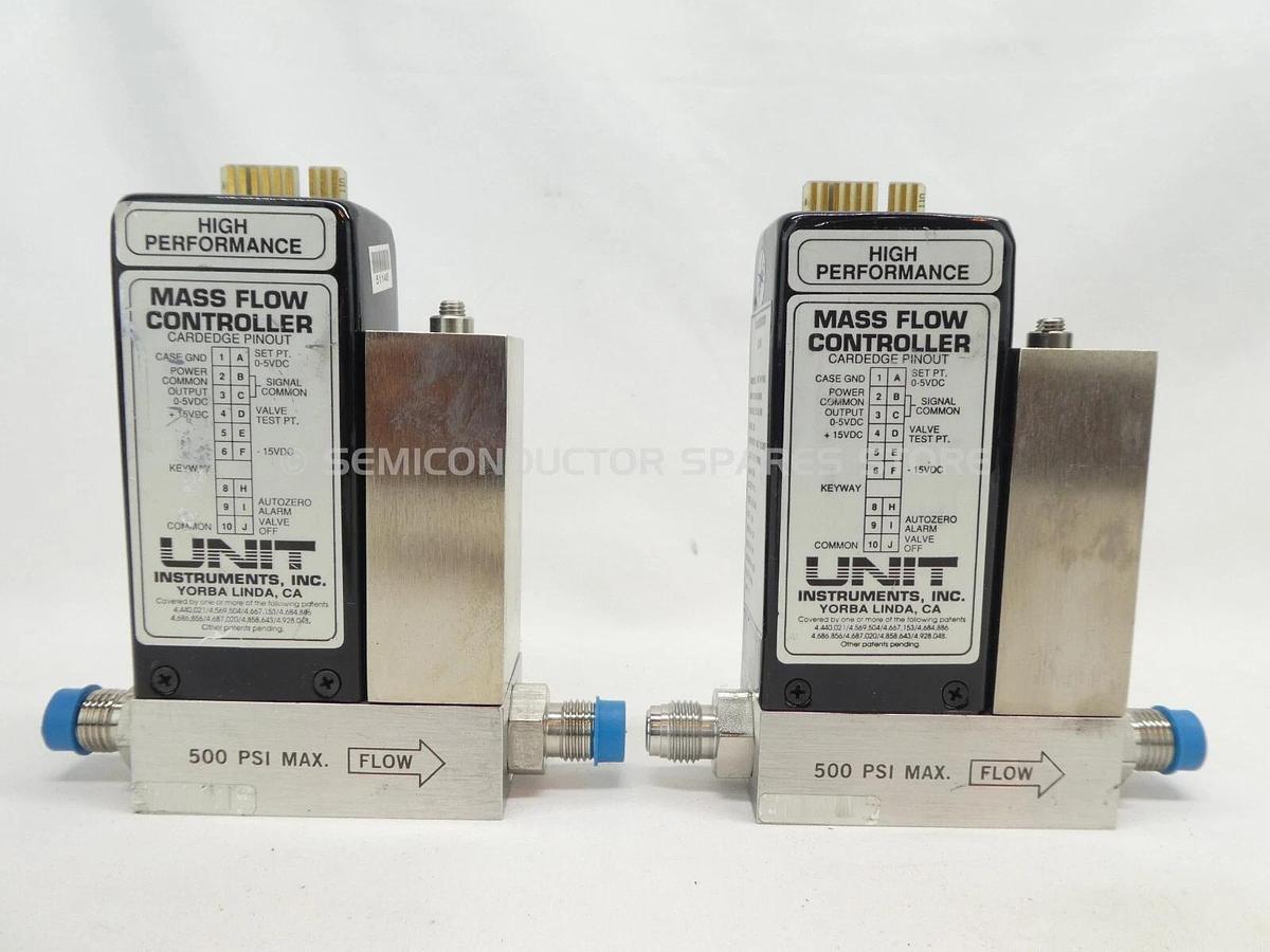 Used UNIT Instruments Mass Flow Controller MFC UFC-1100A UFC-1160A Lot of 21 Untested