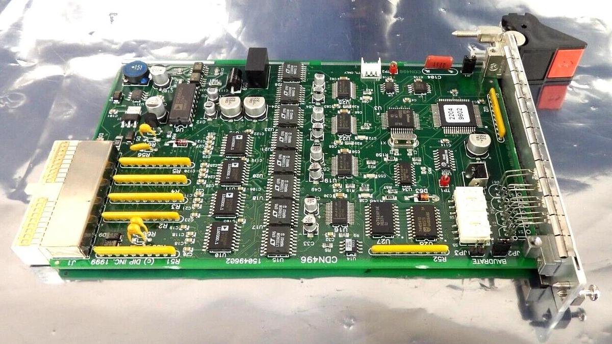 Used DIP 15049602 DeviceNet I/O PCB Card CDN496 AMAT 0190-04397 MKS Working