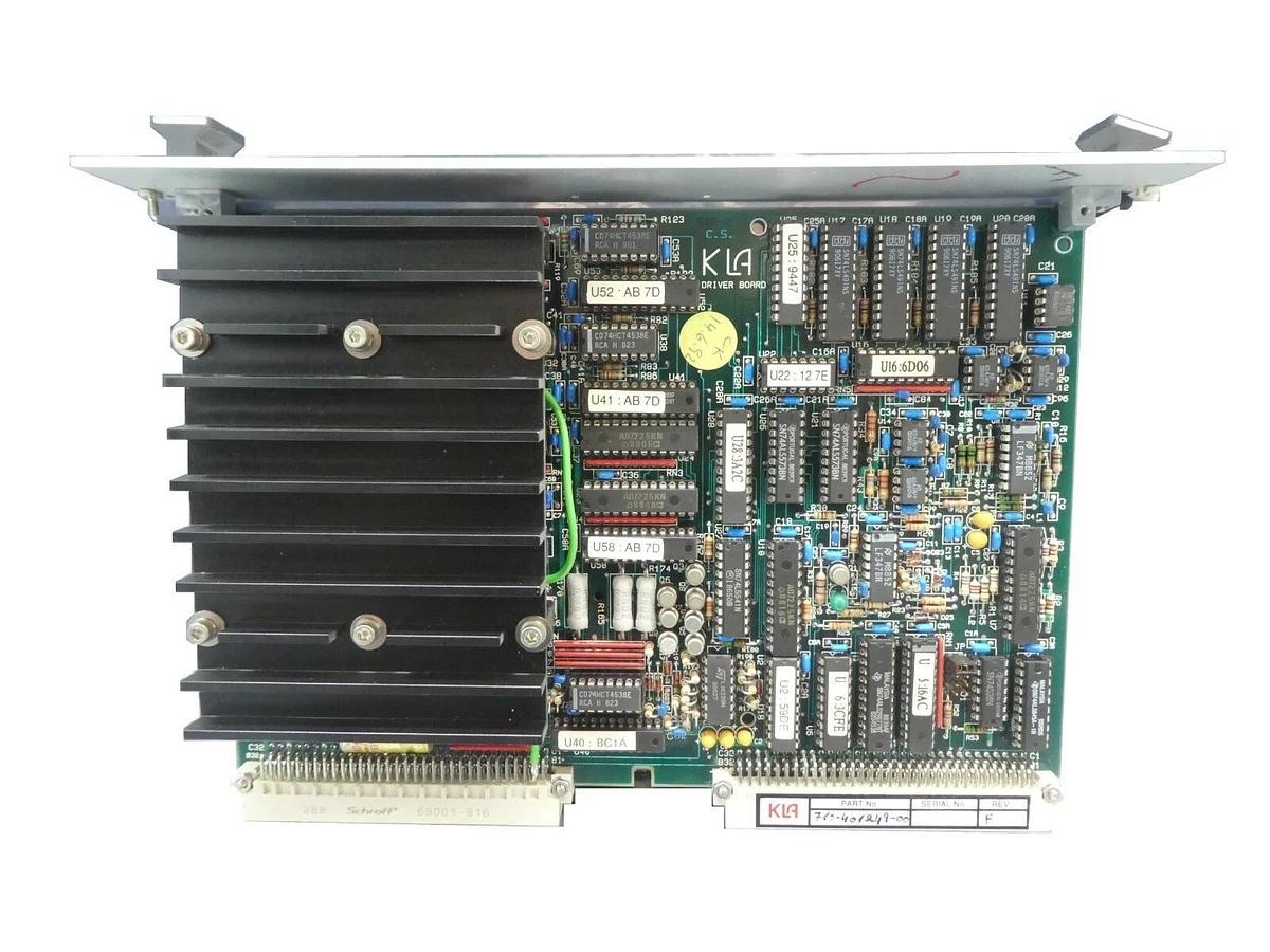 Used KLA-Tencor 710-401249-00 Driver Board PCB Card eS31 E-Beam Working Surplus