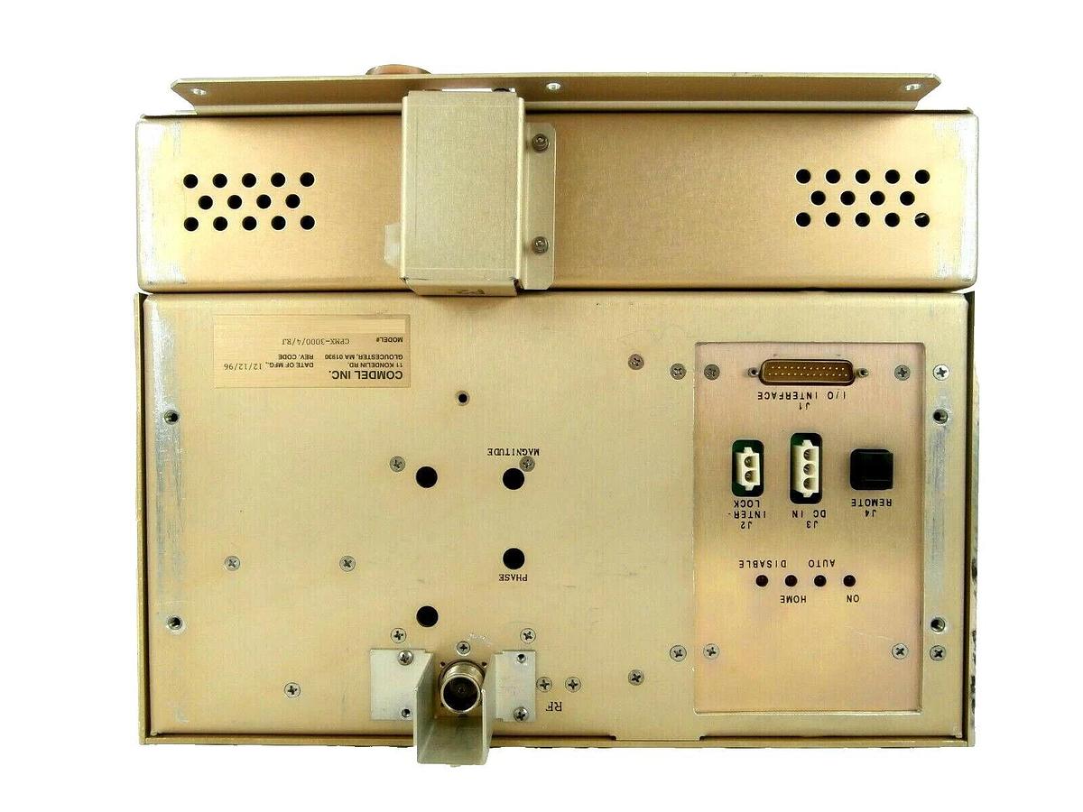 Used Comdel CPMX-3000/4/RJ RF Matching Network Lam Research FPD Working