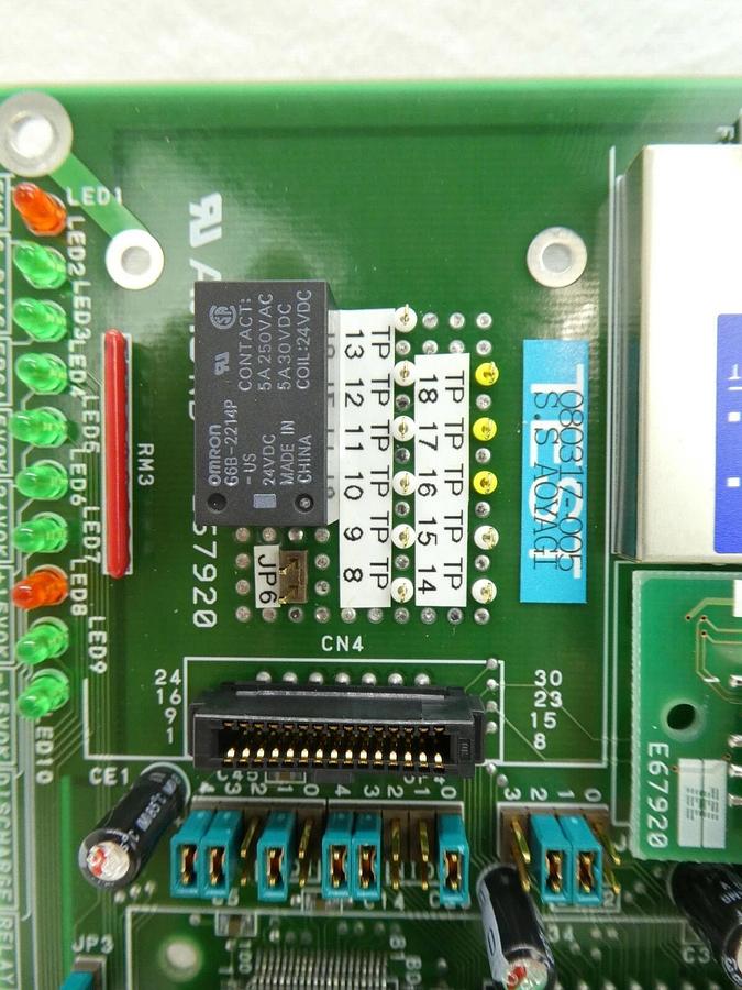 Used TEL Tokyo Electron 3M81-038362-14 Board PCB SW300B/BSC2 Trias System Working