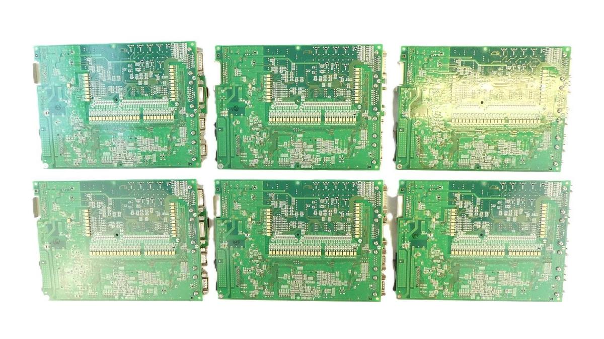 Used Sinfonia Technology SBX08-000089-11 SLPCPU6A PCB SBX93-100149-11 Lot of 6 Spare