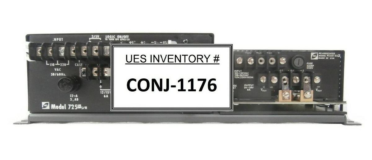 Used Novellus Systems 27-00029-00 Quad Output DC Power Supply RO 725N Working Surplus