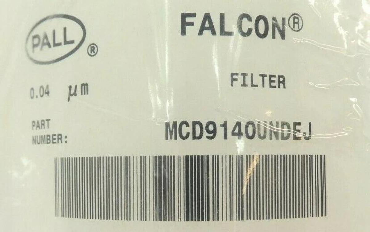Pall MCD9140UNDEJ Photoresist Filter Falcon 0.04µm Reseller Lot of 9 New Surplus