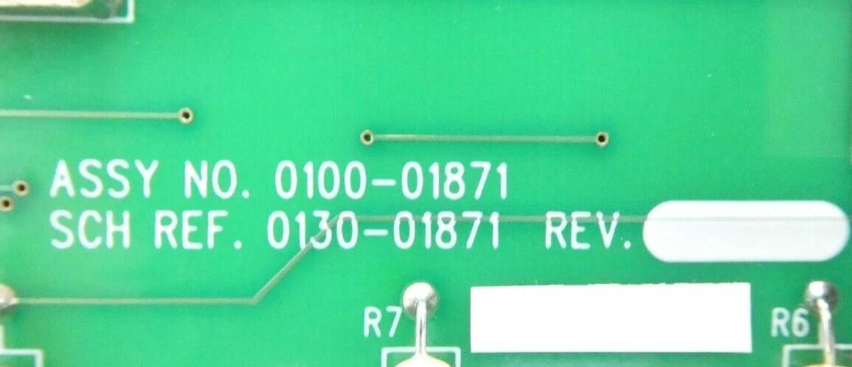Used AMAT 0100-01871 8 Loop Temperature Control Interlock PCB 300mm Working Surplus