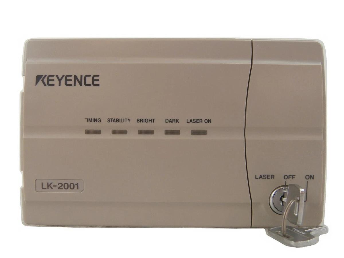 Used Keyence LK-2001 CCD Laser Displacement Sensor LK Series Working Surplus