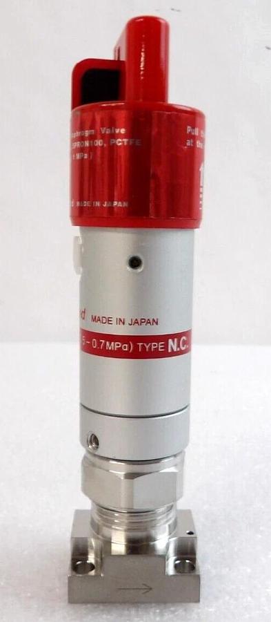 Used Fujikin 3870-04730 Hybrid Diaphragm Valve Reseller Lot of 10 Working Surplus