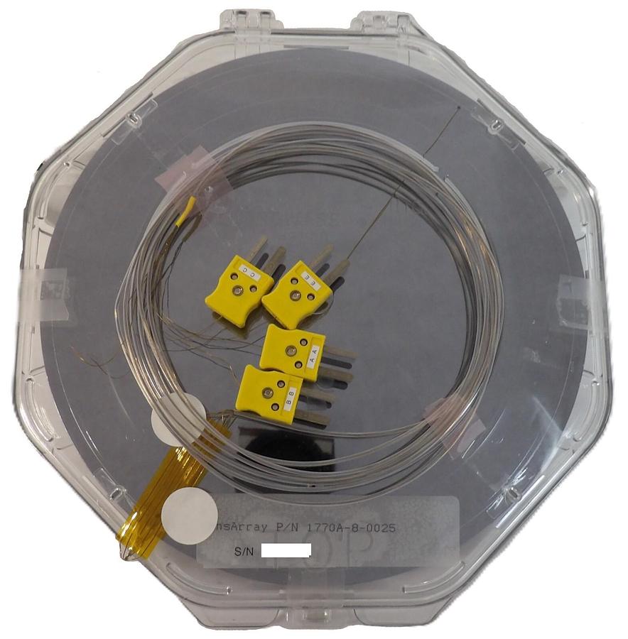 Used SensArray 1770A-8-0025 8" Temperature Instrumented Wafer Series 1770 Working