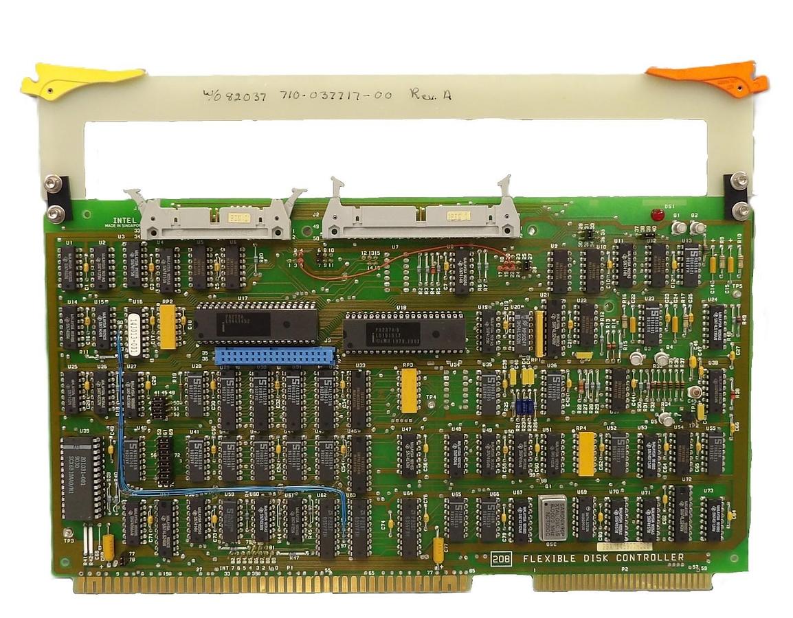 Used Intel 710-037717-00 Flexible Disk Controller PCB Card KLA Instruments Working