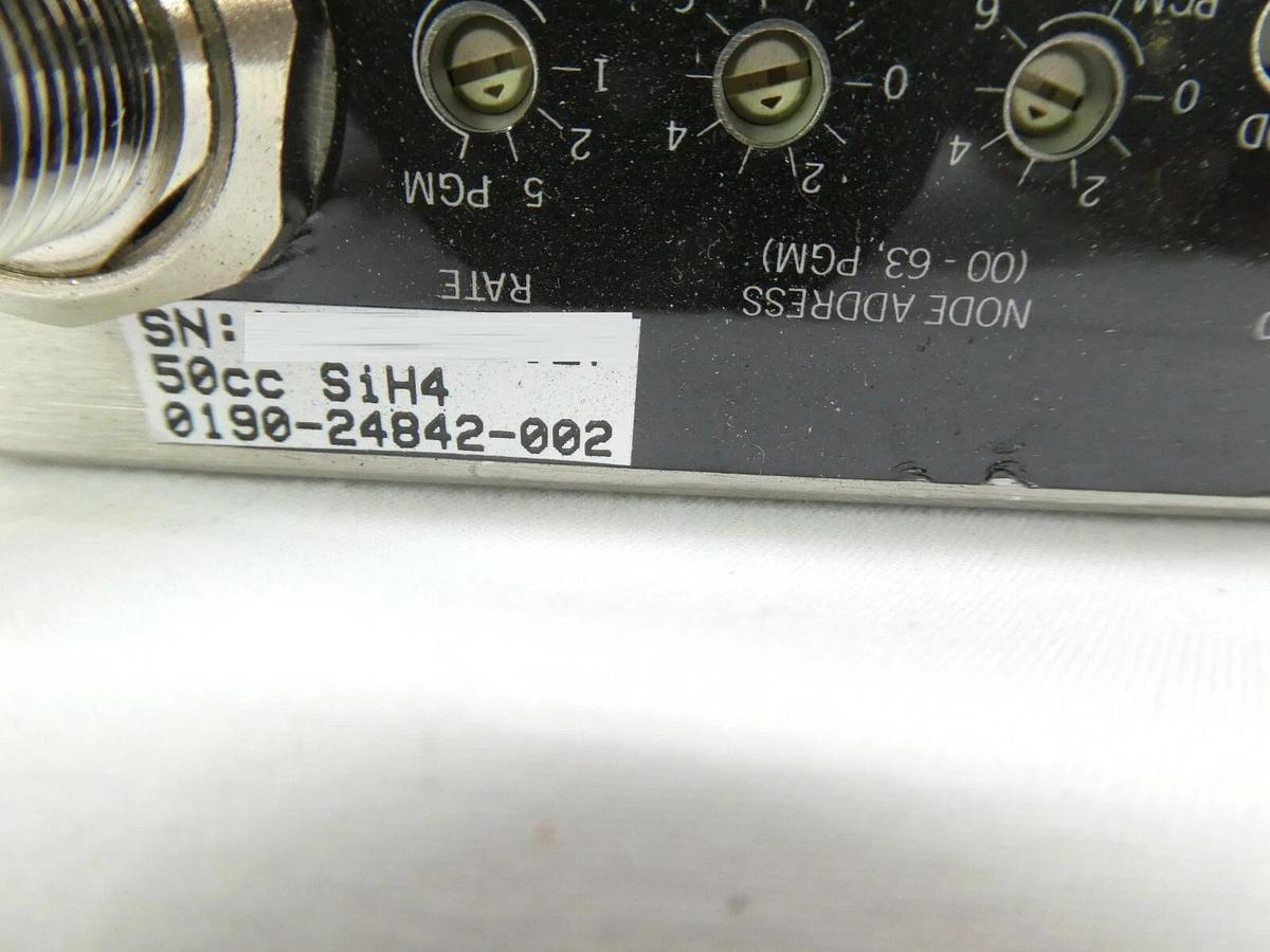 Used Celerity UFC-8165 Mass Flow Controller MFC AMAT 0190-24842 50cc SiH4 Working