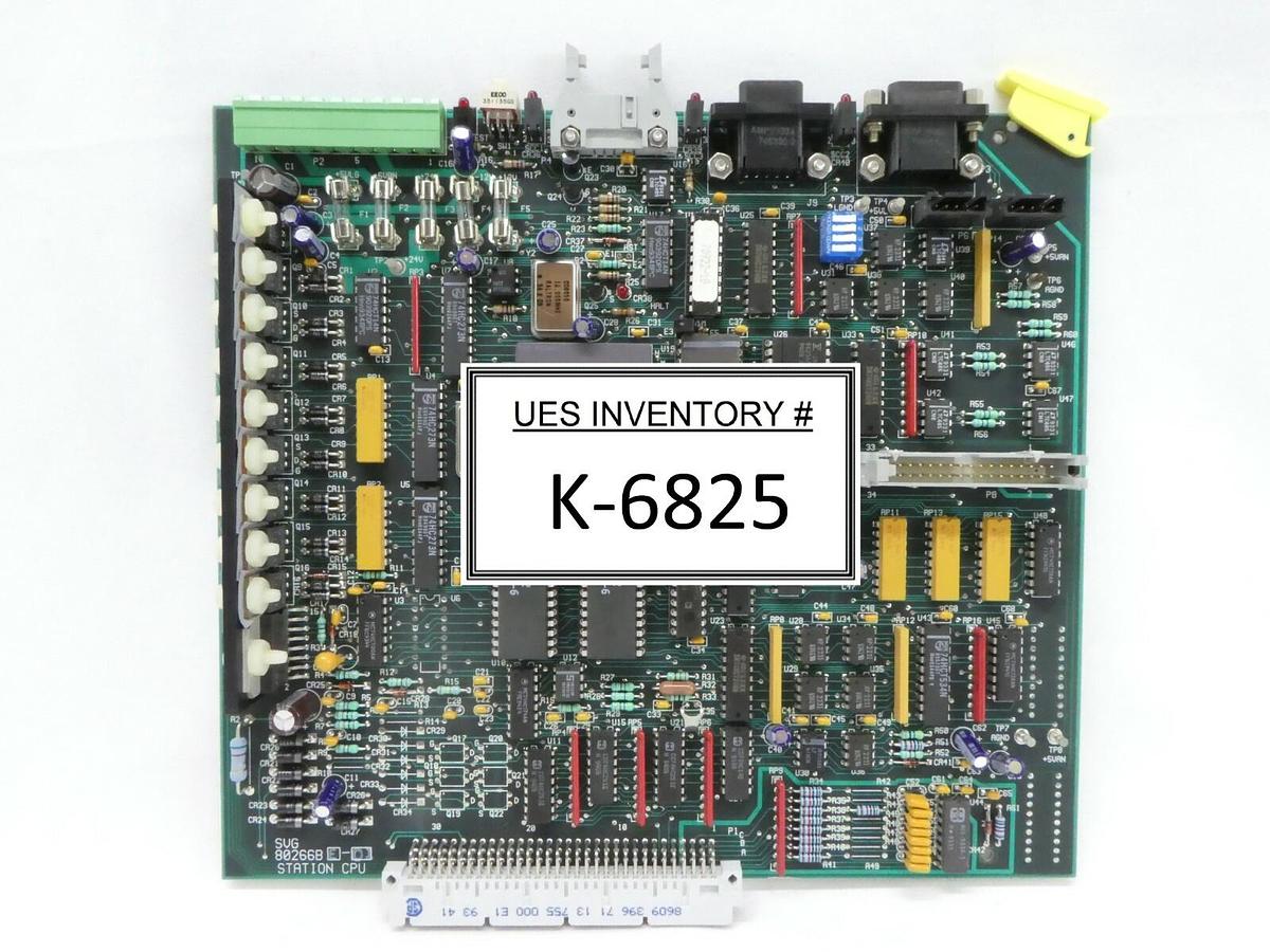 Used SVG Silicon Valley Group 80266BE-01 Station CPU PCB Card 90S DUV Working Spare