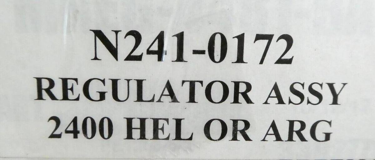 Matheson N241-0172 Manual Regulator PE2400 N2410172 AMAT Applied Materials New