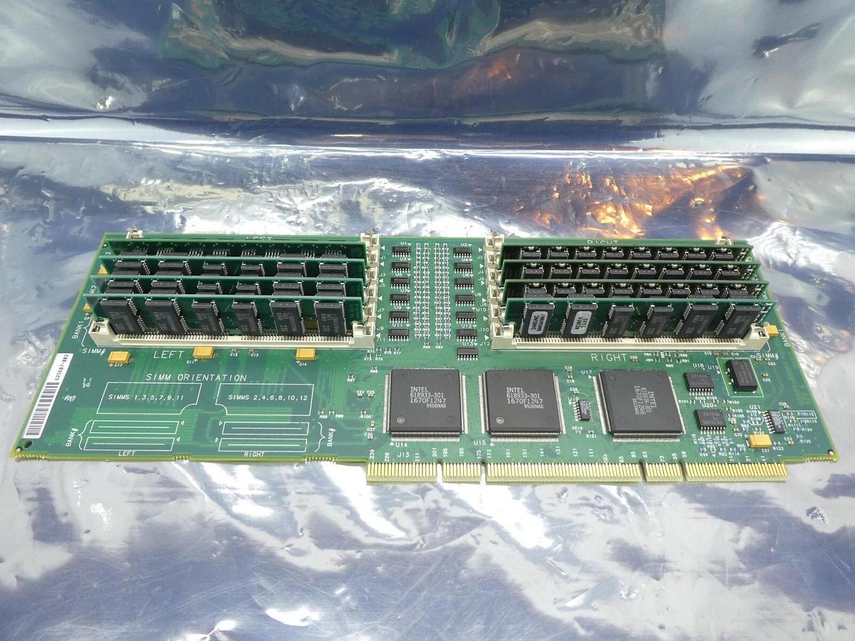 Used Phoenix Technologies 625607-002 SIMM Bank PCB HYM536410AM-60 Working Surplus