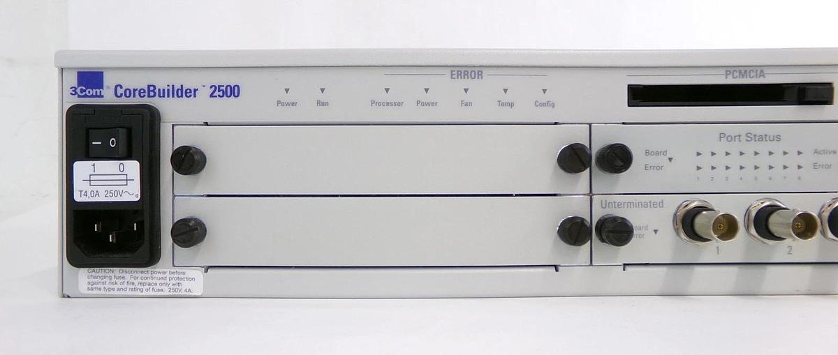 Used 3Com 3C250200A Switch CoreBuilder 2500 Working Surplus
