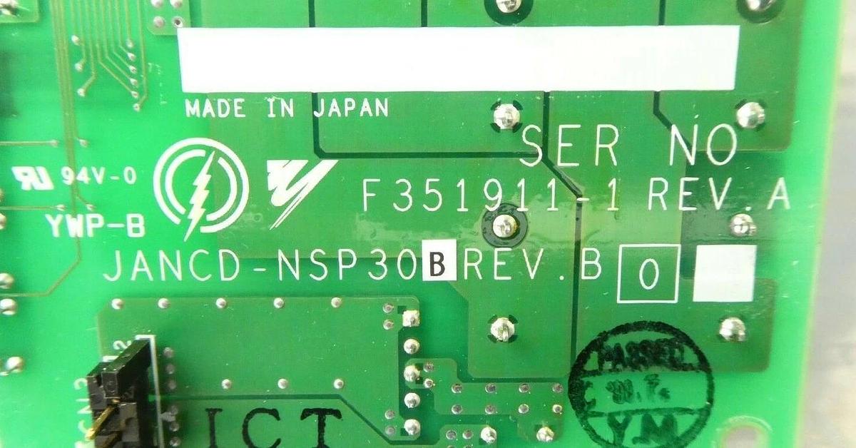 Used Yaskawa Electric JANCD-NSP30B Robot Controller Battery PCB NXC100 Working Spare