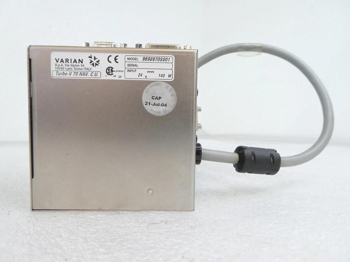 Used Turbo-V 70 Varian 9699357S015 Turbo Pump & Controller 9698970S001 Sciex Working