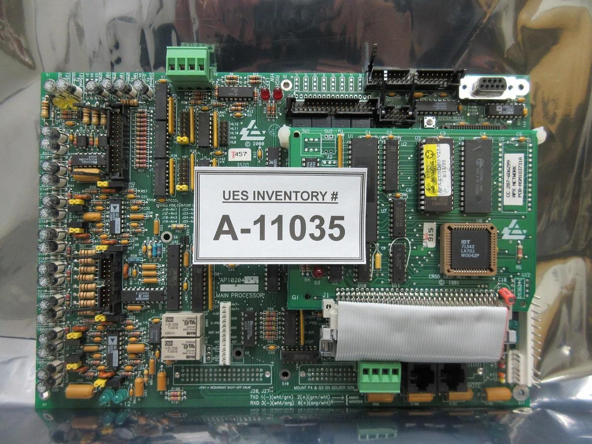 Used Air Products AP10204 Main Processor CPU PCB CRSD 1037 Working Surplus