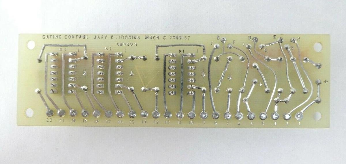 Used Varian Semiconductor VSEA C-12008166 Gating Control Assembly PCB Working Surplus