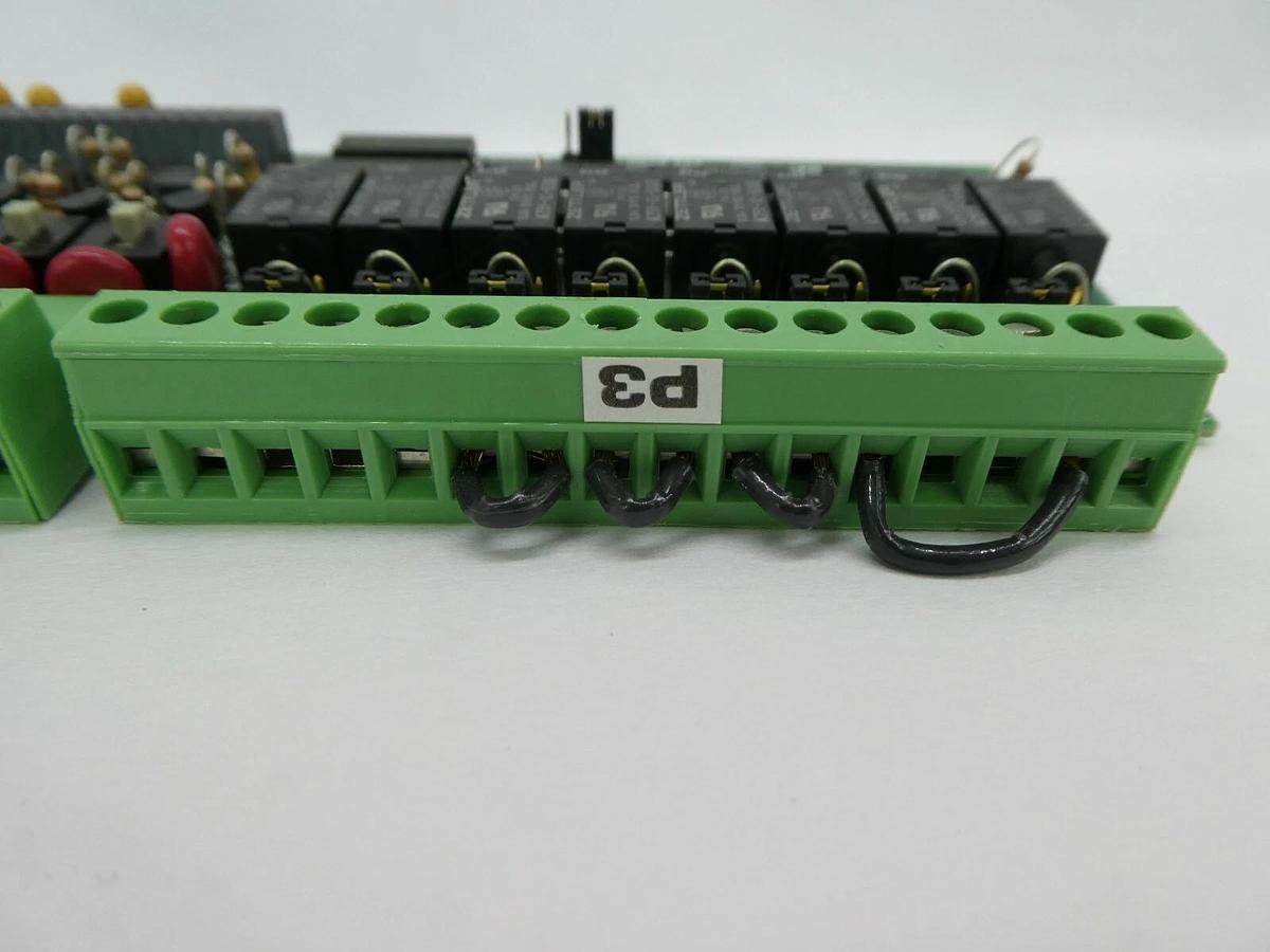 Used Schumacher 1730-0048 Interface Relay Switch Board PCB Working Surplus