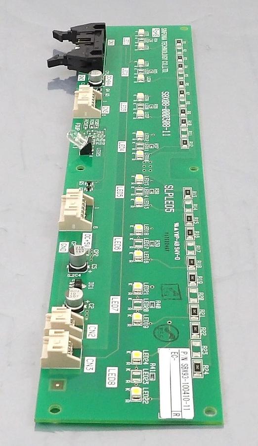 Used Sinfonia Technology SBX93-100410-11 Interface PCB SLPLED5 SBX08-000308-11 New