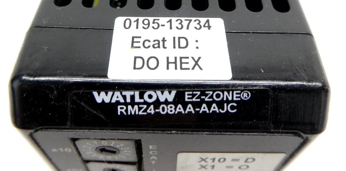Used Watlow RMZ4-08AA-AAJC PLC EtherCAT Temperature Controller 0195-13734 Working