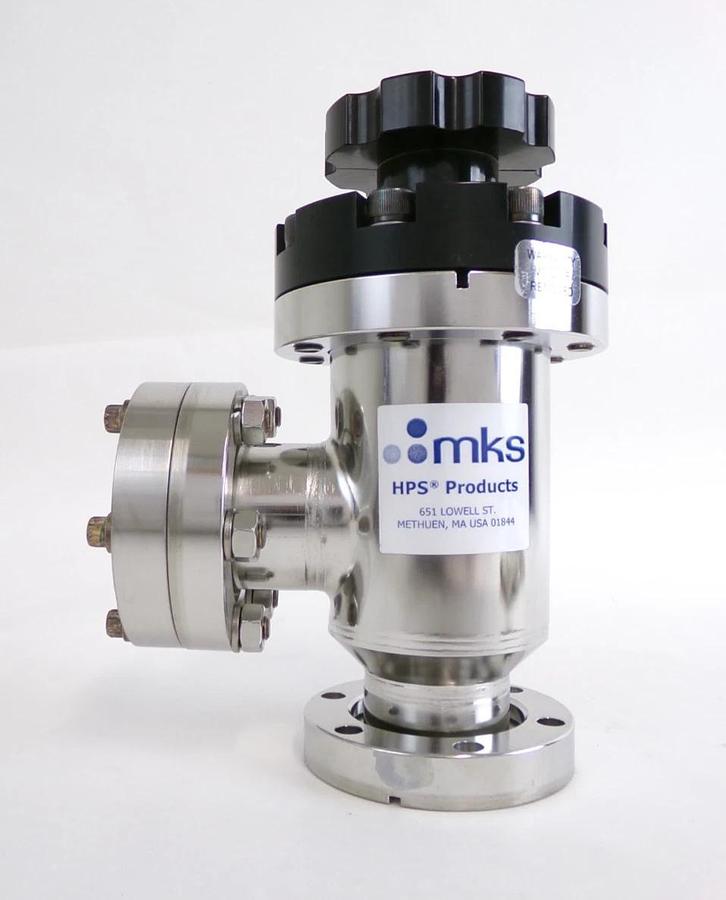 Used MKS Instruments UHV-40-ACC-EAVM Manual UHV Isolation Valve Lot of 2 Surplus