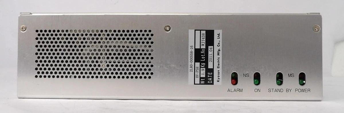 Used Kyosan Electric HV-PS8 Power Supply Module TEL 2L80-000558-16 Working Surplus