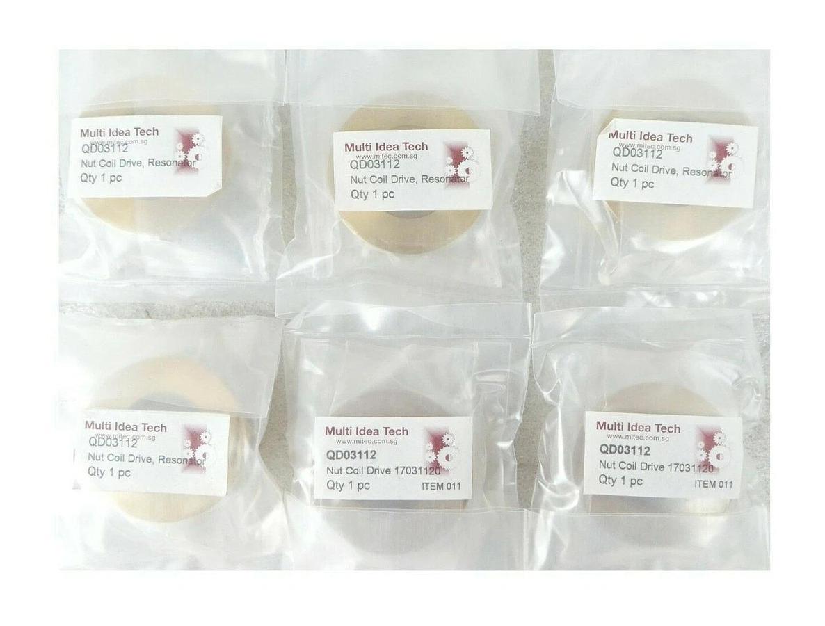 Multi Idea Tech QD03112 HE/VHE Resonator Drive Coil Nut Reseller Lot of 6 New