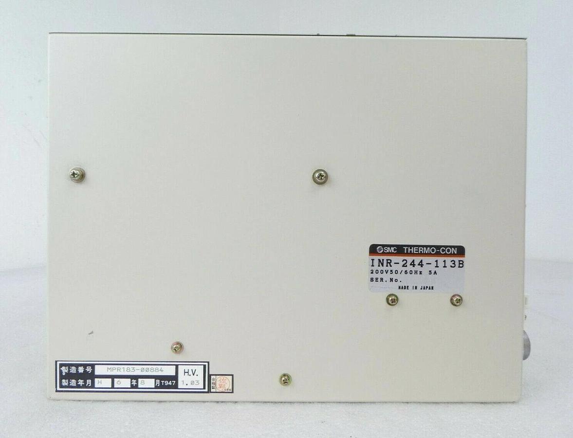 Used SMC INR-244-113B 8 Inch Chiller Controller Module TEL Tokyo Electron Working
