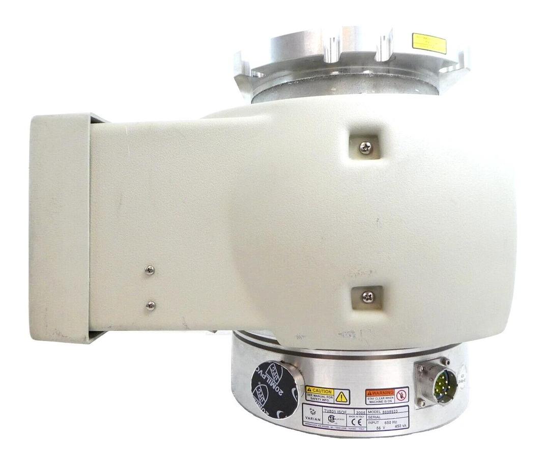 Used TV801 ISOF Varian 8698933 Turbomolecular Pump TV 801 Needs Fan Tested Working