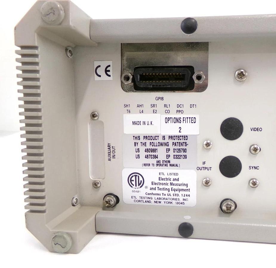 Used IFR 2040 10khz-1.35Ghz Low Noise Signal Generator Ver. 9.15 Error 26 Untested