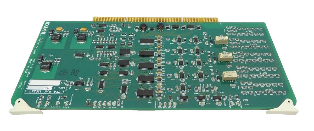 Used ESI Electro Scientific Industries 110266 Voltmeter PCB Card 110267 Lot of 8