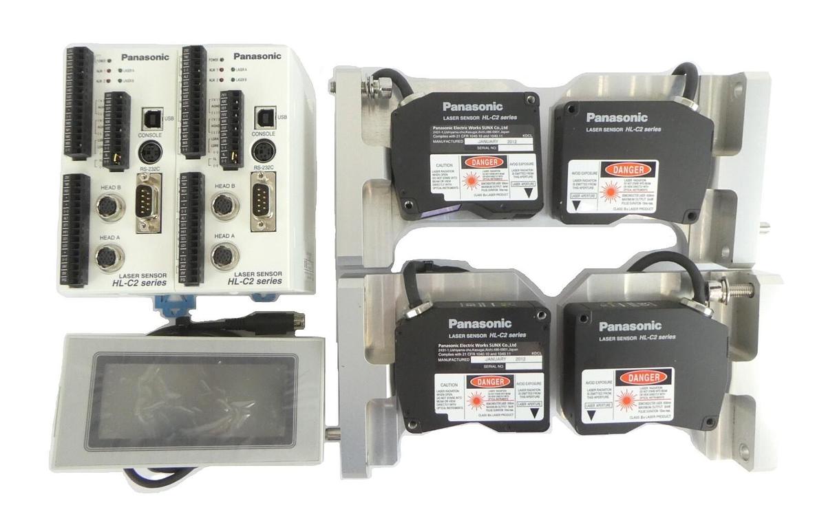 Used Panasonic HL-C2DP-EX Ultra High Speed Laser Set HL-C211F5E-MK Working