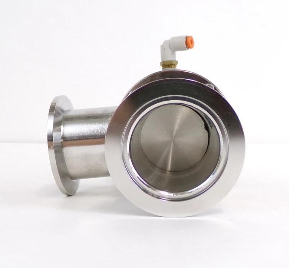 Used Nor-Cal Products 3870-01919 Pneumatic Angle Valve AMAT Reseller Lot of 2 Working