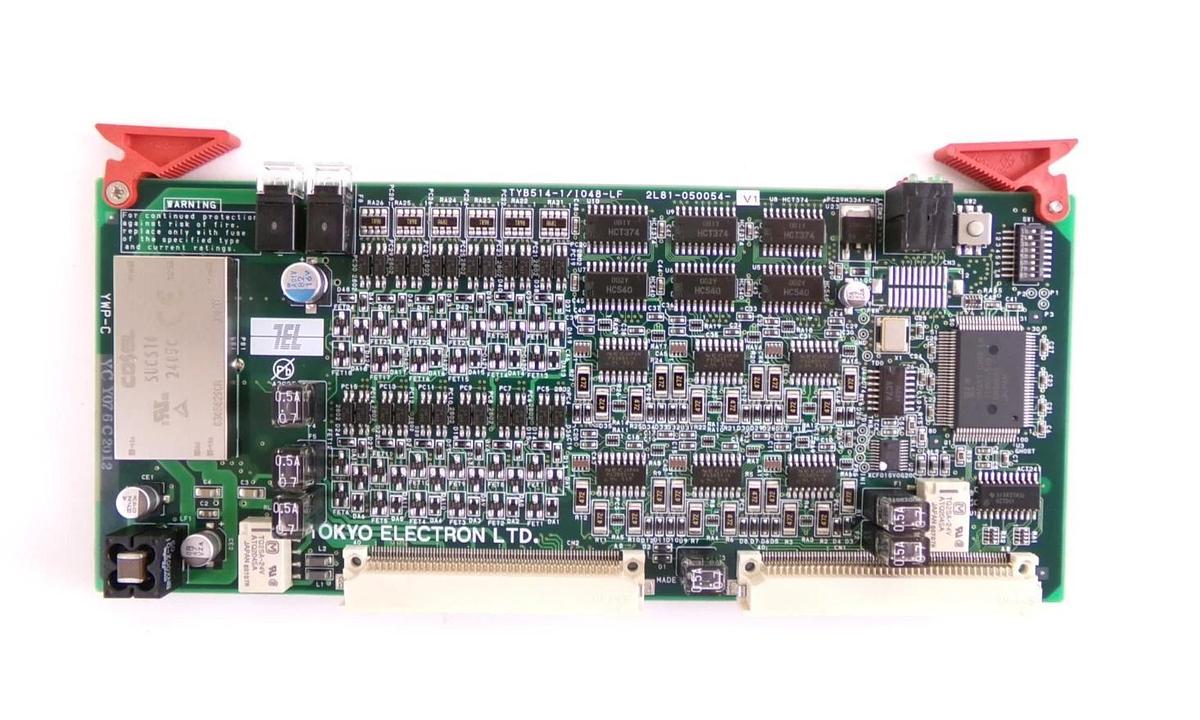 Used TEL Tokyo Electron 2L81-050054-V1 PCB Card TYB514-1/IO48-LF Lot of 4 Working