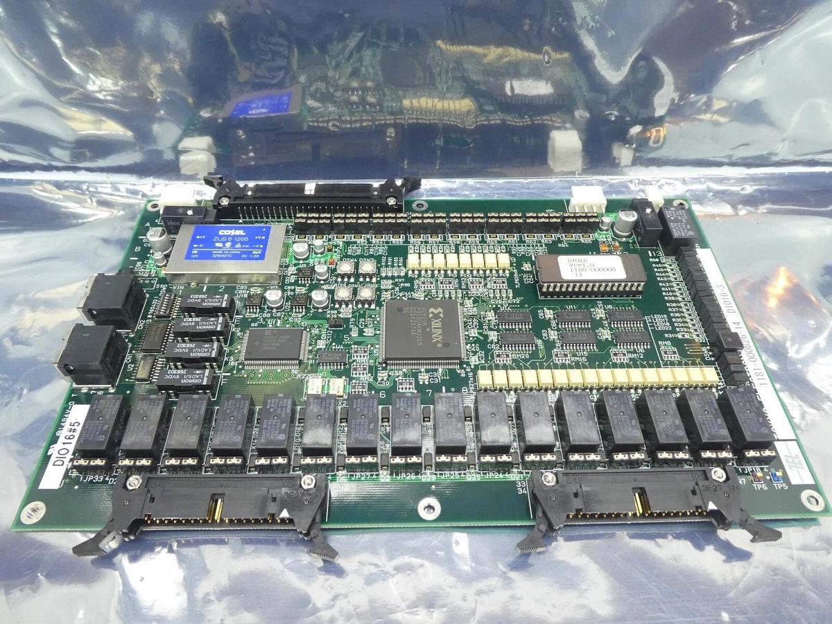 Used TEL Tokyo Electron 1181-000826-14 PCB DIO16-3 1188-000008-11 Lithius Working