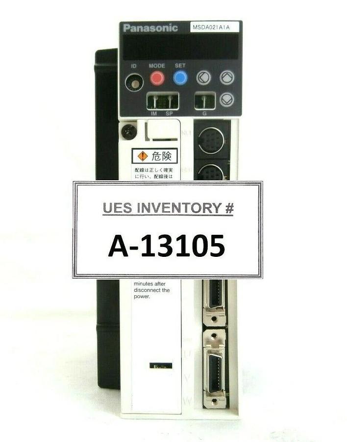Used Panasonic MSDA021A1A AC Servo Driver MINAS A-Series Used Working