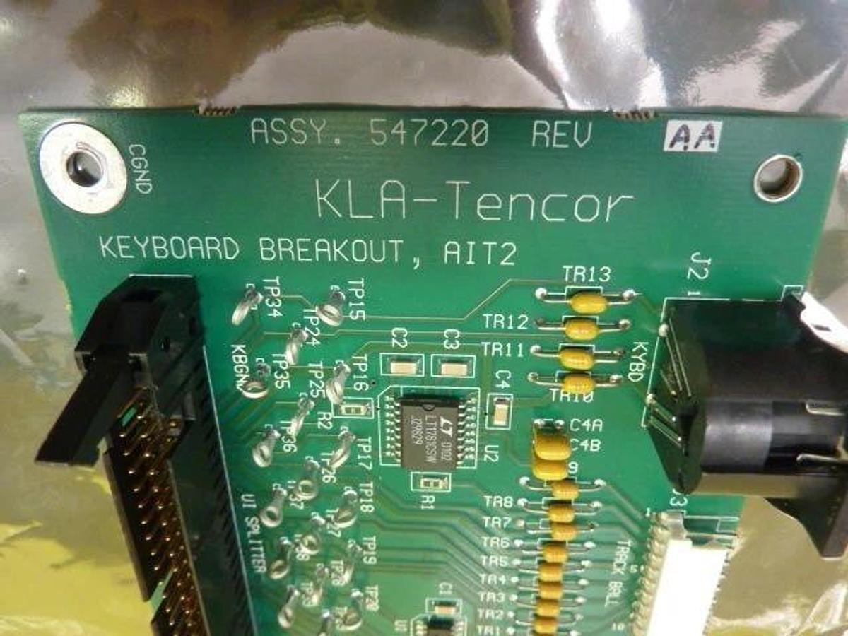 Used KLA-Tencor 547220 Keyboard Breakout AIT2 Board PCB Rev. AA Used Working